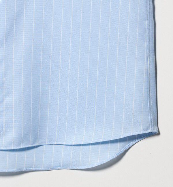 UNITED ARROWS「イージーケア AG パナマ ショートスリーブ ストライプ ボタンダウンカラーシャツ 抗菌防臭 通気性」|シャツ・ブラウス|