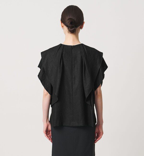 UNITED ARROWS「Spiree IAS フレア ブラウス ‐接触冷感 UVカット ウォッシャブル‐」|シャツ・ブラウス|