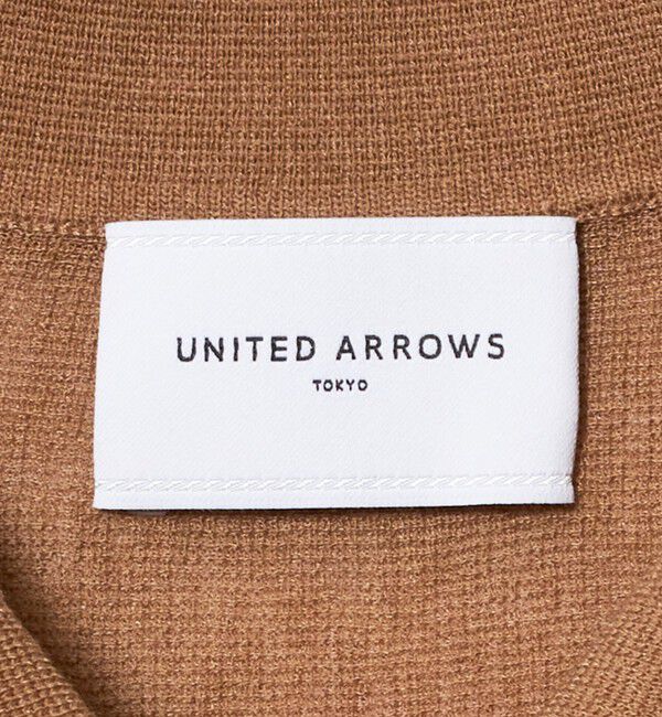 UNITED ARROWS「ペプラム フレア ノースリーブ ニット ‐ウォッシャブル‐」|ニット・セーター|
