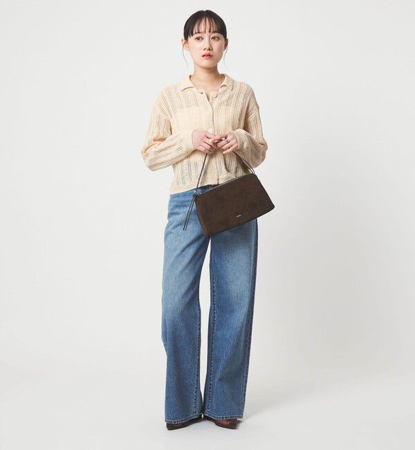 UNITED ARROWS green label relaxing「メッシュ ポロカーディガン ウォッシャブル」|カーディガン|