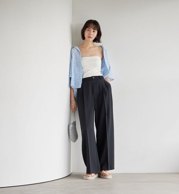 UNITED ARROWS green label relaxing「ベアトップキャミソール / カップインナー」|キャミソール|