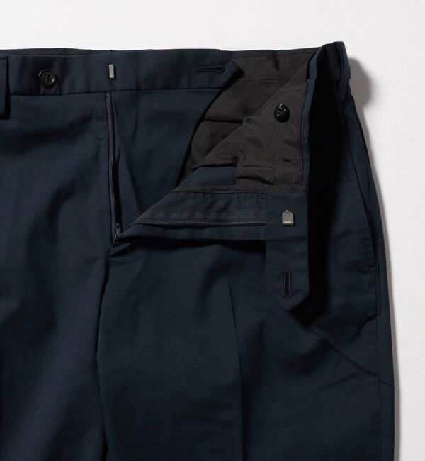 UNITED ARROWS green label relaxing「A+ COOL シャークスキン スタンダード アジャスター NP スラックス -ストレッチ・接触冷感・クリースキープ」|スラックス|