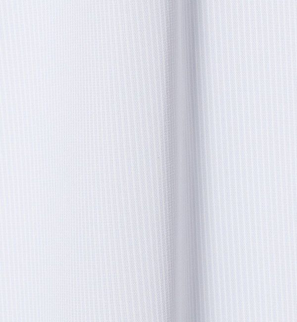 UNITED ARROWS green label relaxing「A+ COOL Pトリコット ナローストライプ スタンダード ボタンダウン 半袖 ドレスシャツ -ストレッチ・イージ」|シャツ・ブラウス|