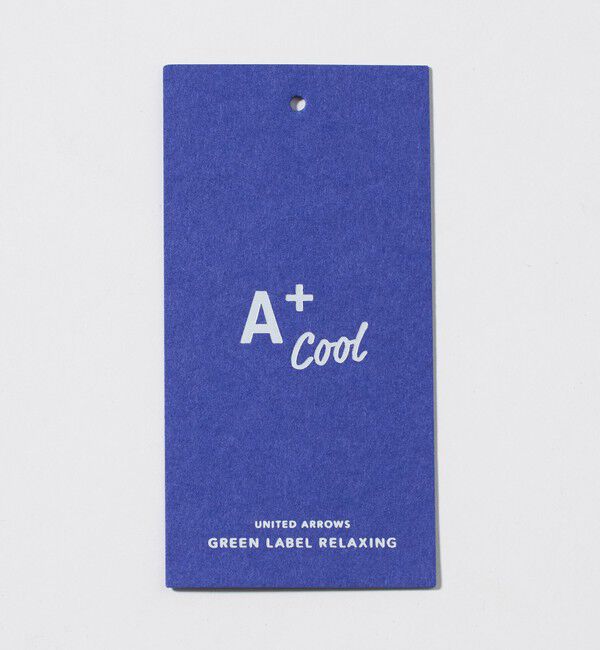 UNITED ARROWS green label relaxing「A+ COOL Pトリコット ナローストライプ スタンダード ボタンダウン 半袖 ドレスシャツ -ストレッチ・イージ」|シャツ・ブラウス|