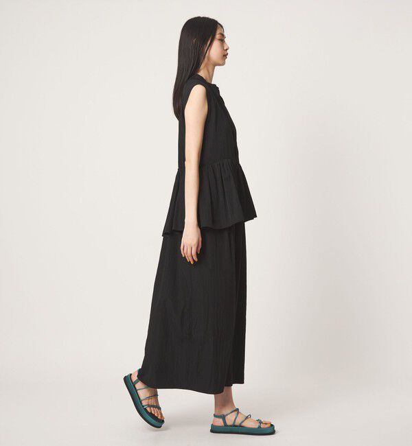 EMMEL REFINES「＜EMMEL REFINES＞EM ペプラムレイヤー ワンピース」|ワンピース|