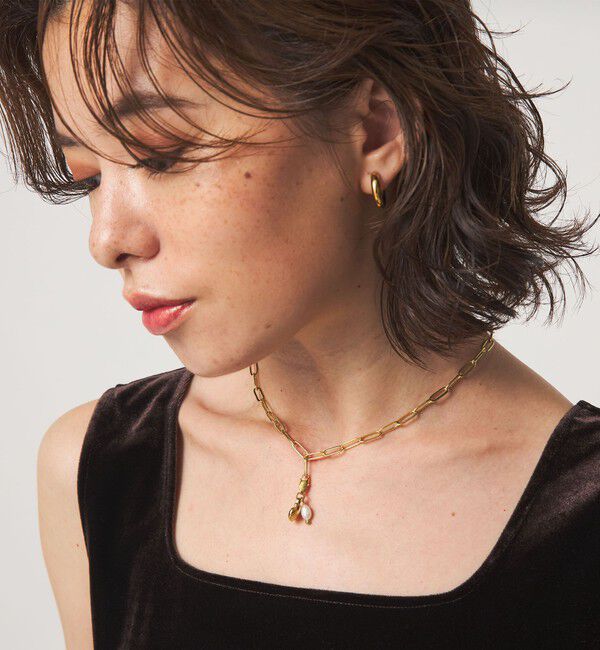 UNITED ARROWS green label relaxing「＜PALAS＞チャームネックレス C（貝モチーフ）」|ネックレス|