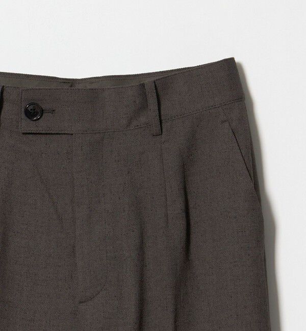 UNITED ARROWS green label relaxing「ネップツイル ストレート パンツ マシンウォッシャブル」|スラックス|