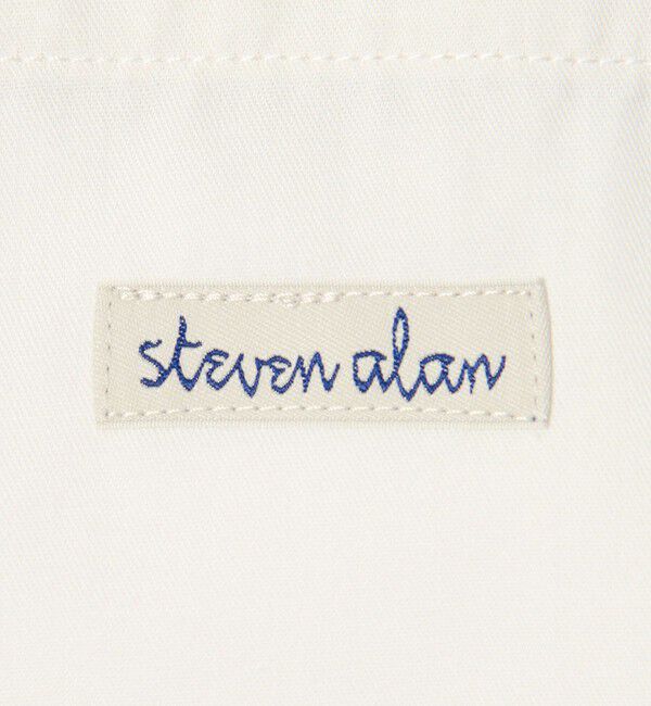 STEVEN ALAN「＜Steven Alan＞ グレース ツイル アウト ワンプリーツ ショート パンツ」|スラックス|