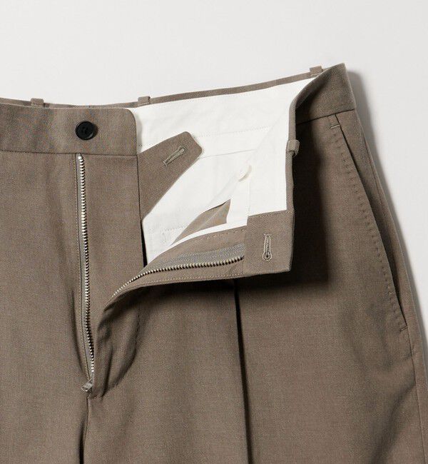 STEVEN ALAN「＜Steven Alan＞ グレース ツイル アウト ワンプリーツ ショート パンツ」|スラックス|