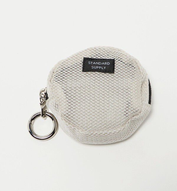 BEAUTY&YOUTH UNITED ARROWS「【別注】＜STANDARD SUPPLY＞ラウンド チャーム ポーチ」|ポーチ|OFF WHITE