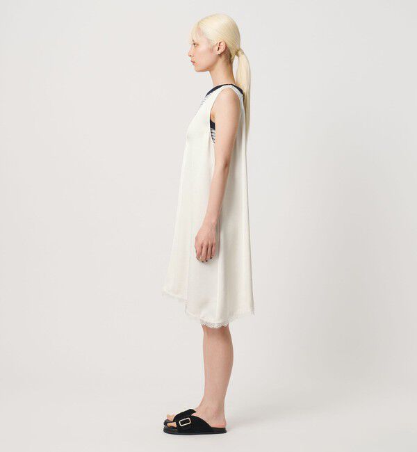 BEAUTY&YOUTH UNITED ARROWS「レース ノースリーブ ミニワンピース ウォッシャブル」|ワンピース|