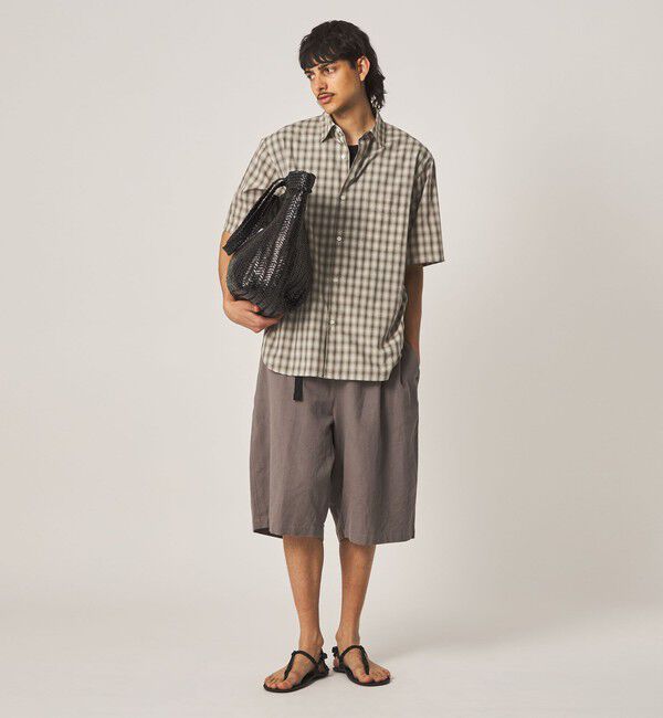 STEVEN ALAN「＜Steven Alan＞ オンブレー チェック レギュラーカラー シャツ」|シャツ・ブラウス|