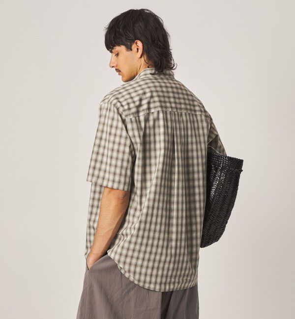 STEVEN ALAN「＜Steven Alan＞ オンブレー チェック レギュラーカラー シャツ」|シャツ・ブラウス|