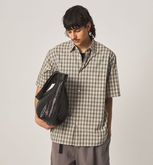 STEVEN ALAN「＜Steven Alan＞ オンブレー チェック レギュラーカラー シャツ」|シャツ・ブラウス|