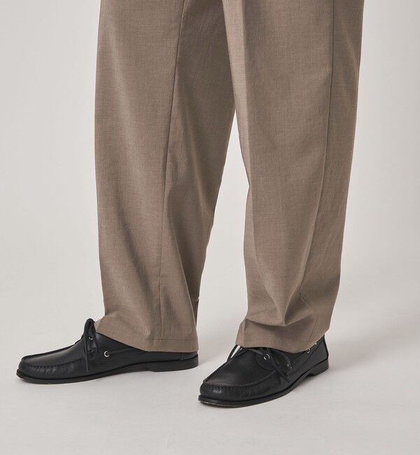 STEVEN ALAN「＜Steven Alan＞ RENURMY アウト ワンプリーツ スラックス」|スラックス|