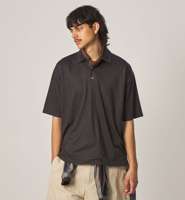 STEVEN ALAN「＜Steven Alan＞ RAMIE/PE ポロシャツ」|ポロシャツ|