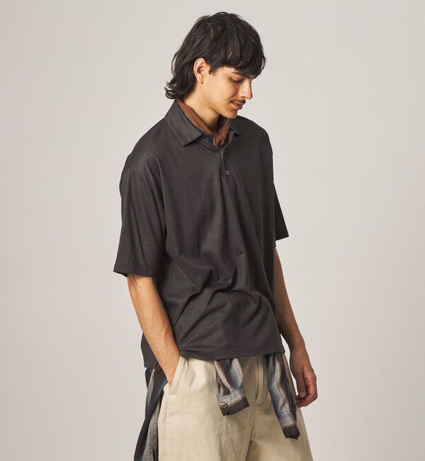 STEVEN ALAN「＜Steven Alan＞ RAMIE/PE ポロシャツ」|ポロシャツ|