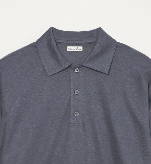 STEVEN ALAN「＜Steven Alan＞ RAMIE/PE ポロシャツ」|ポロシャツ|