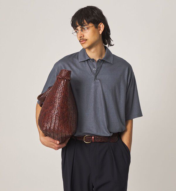 STEVEN ALAN「＜Steven Alan＞ RAMIE/PE ポロシャツ」|ポロシャツ|