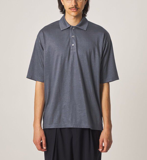 STEVEN ALAN「＜Steven Alan＞ RAMIE/PE ポロシャツ」|ポロシャツ|
