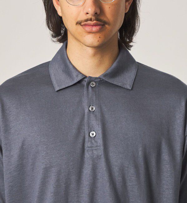 STEVEN ALAN「＜Steven Alan＞ RAMIE/PE ポロシャツ」|ポロシャツ|