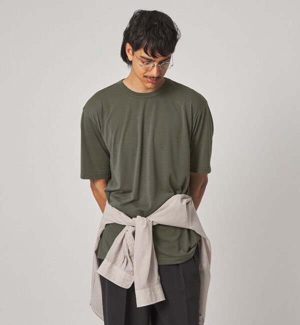 STEVEN ALAN「＜Steven Alan＞ AQUA Tシャツ BOLD」|Tシャツ・カットソー|