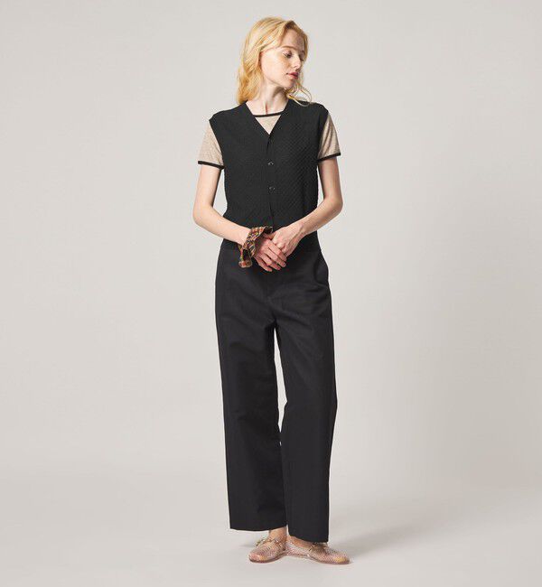 STEVEN ALAN「＜Steven Alan＞スクエア ジャガード ベスト」|ニット・セーター|