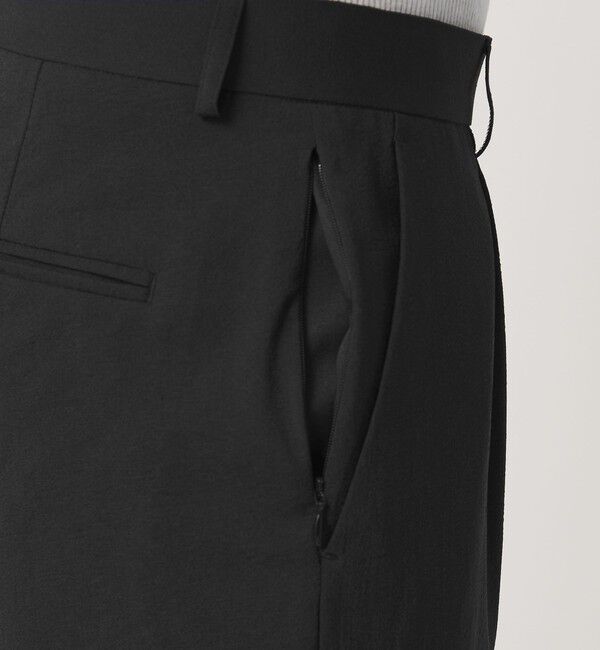 BEAUTY&YOUTH UNITED ARROWS「【WEB限定 WARDROBE SMART】サマーファンクション 1P ワイド スラックス【吸水速乾】」|チノ|