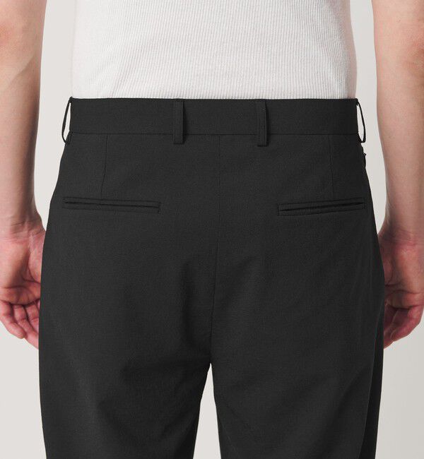 BEAUTY&YOUTH UNITED ARROWS「【WEB限定 WARDROBE SMART】サマーファンクション 1P ワイド スラックス【吸水速乾】」|チノ|