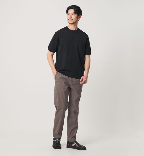 BEAUTY&YOUTH UNITED ARROWS「【WEB限定 WARDROBE SMART】クール ストレッチ イージーパンツ 【接触冷感・吸水速乾】」|チノ|
