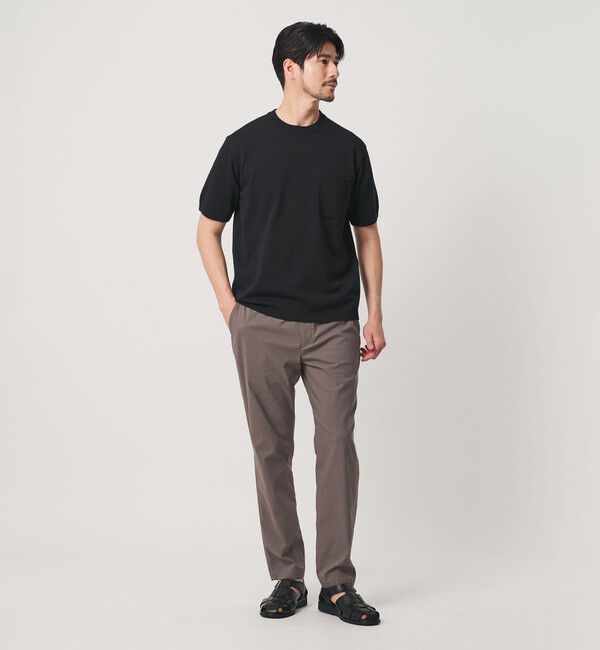 BEAUTY&YOUTH UNITED ARROWS「【WEB限定 WARDROBE SMART】クール ストレッチ イージーパンツ 【接触冷感・吸水速乾】」|チノ|