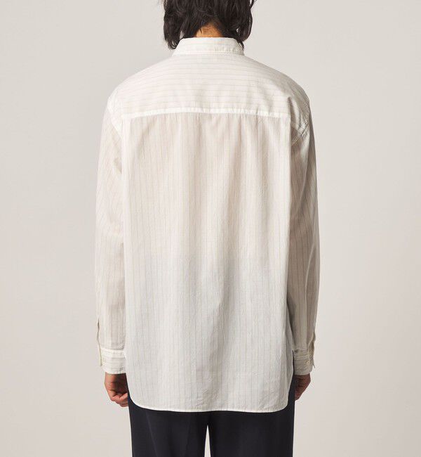 STEVEN ALAN「＜Steven Alan＞ AKIHA ストライプ レギュラーカラー シャツ LOOSE」|シャツ・ブラウス|