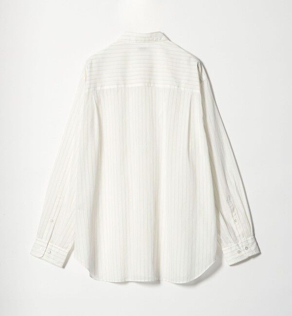STEVEN ALAN「＜Steven Alan＞ AKIHA ストライプ レギュラーカラー シャツ LOOSE」|シャツ・ブラウス|