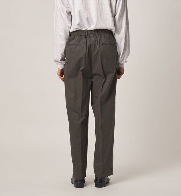 STEVEN ALAN「＜Steven Alan＞ コットン/リネン イン ツープリーツ ドレス トラウザーズ ハーフイージー II」|スラックス|