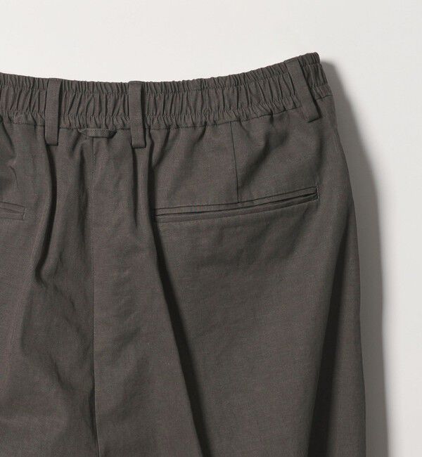 STEVEN ALAN「＜Steven Alan＞ コットン/リネン イン ツープリーツ ドレス トラウザーズ ハーフイージー II」|スラックス|