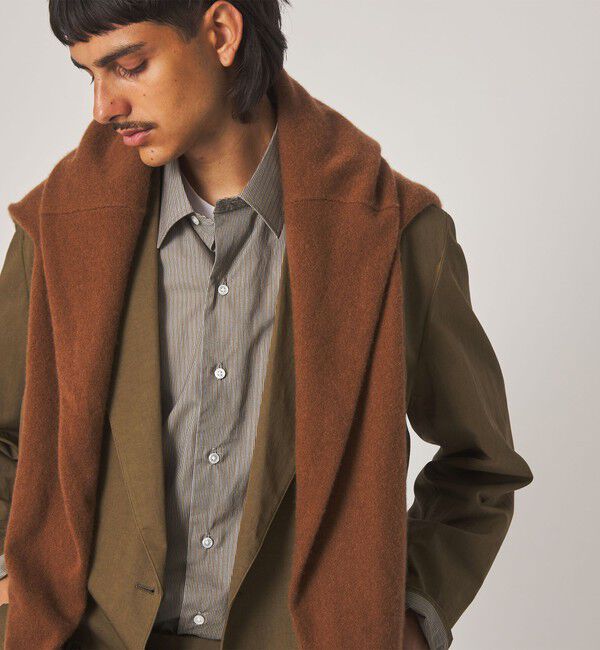 STEVEN ALAN「＜Steven Alan＞ コットン/リネン ツイル ダブルブレステッド 6B ジャケット」|テーラードジャケット|