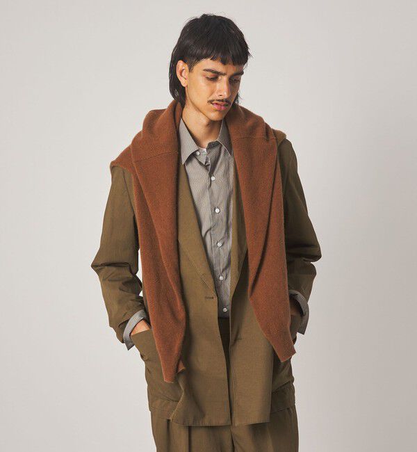STEVEN ALAN「＜Steven Alan＞ コットン/リネン ツイル ダブルブレステッド 6B ジャケット」|テーラードジャケット|