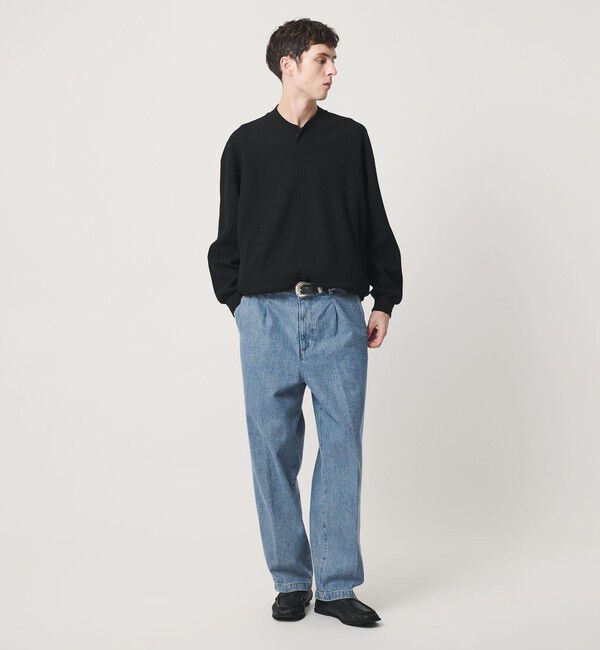 BEAUTY&YOUTH UNITED ARROWS「ハイツイスト フェード デニム パンツ スタンダード NO.9」|チノ|