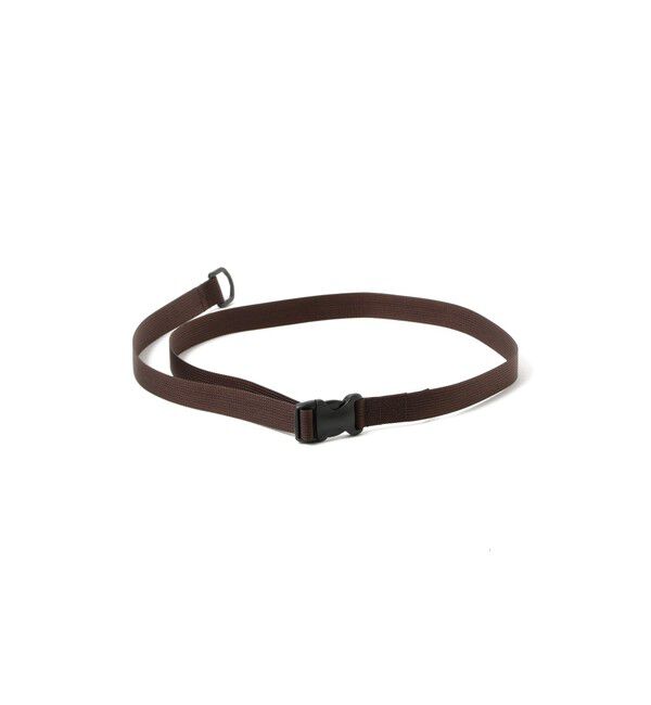 BEAMSBOY「【別注】Jeyoka / ナイロン ベルト」|ベルト|BROWN