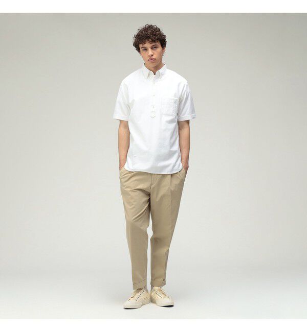 BEAMS PLUS「BEAMS PLUS / B.D. Pullover Short Sleeve Oxford」|シャツ・ブラウス|