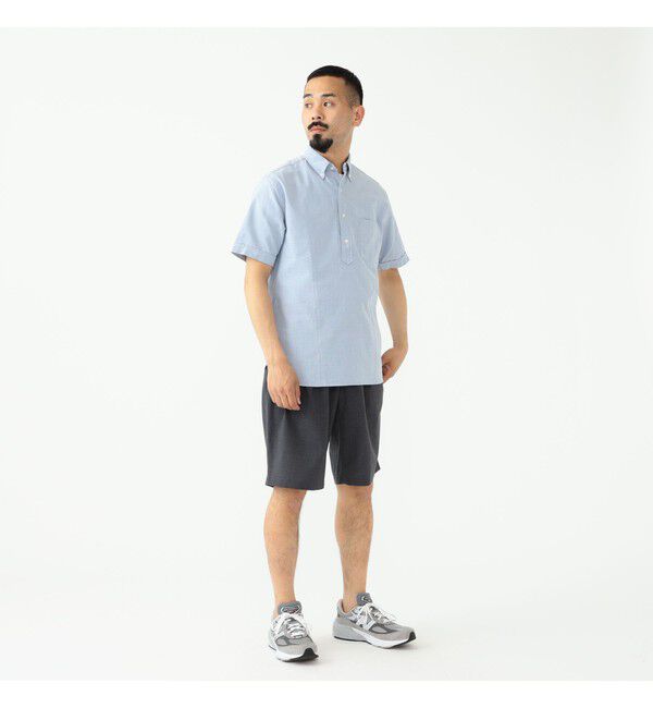 BEAMS PLUS「BEAMS PLUS / B.D. Pullover Short Sleeve Oxford」|シャツ・ブラウス|