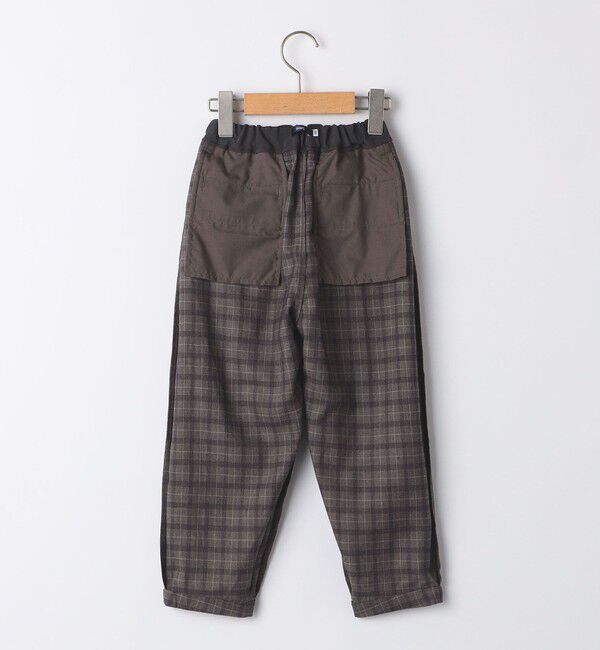 SHIPS KIDS「SHIPS KIDS:100～130cm / チェック テーパード パンツ」|その他|
