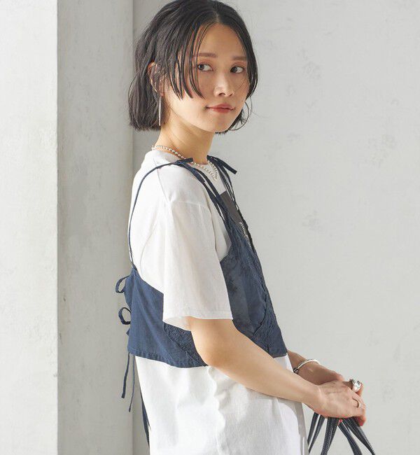 SHIPS for women「【SHIPS別注】Heriter:スワトウ ビスチェ」|その他|