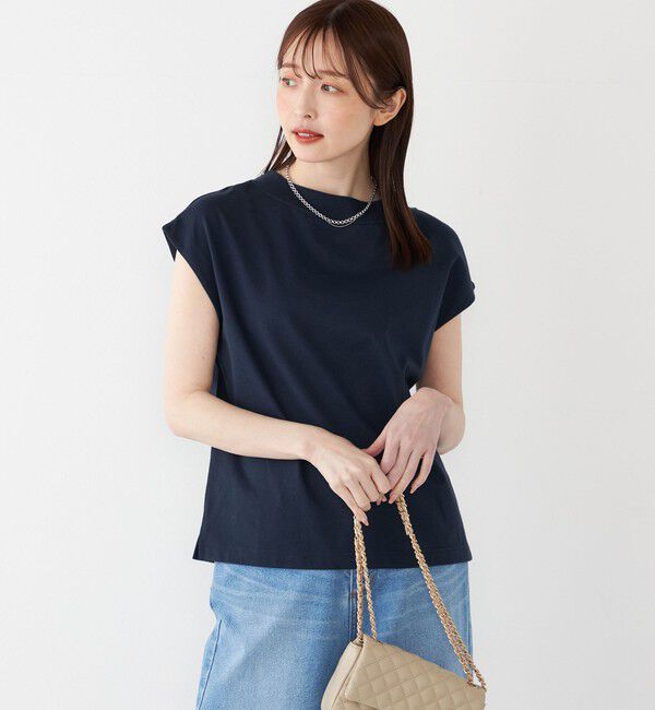 SHIPS Colors 「SHIPS Colors:40/2 天竺 ボートネック トップス」|Tシャツ・カットソー|