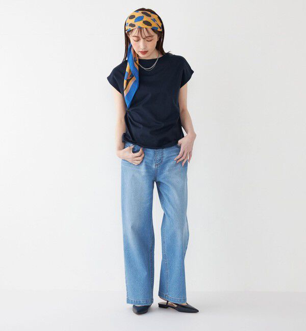 SHIPS Colors 「SHIPS Colors:40/2 天竺 ボートネック トップス」|Tシャツ・カットソー|