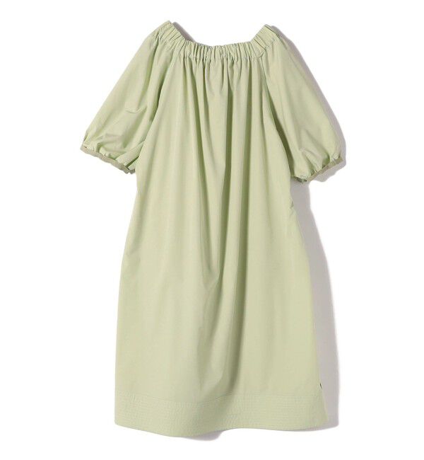 SHIPS for women「SHIPS Primary Navy Label:へム ステッチ オフショル ワンピース」|ワンピース|