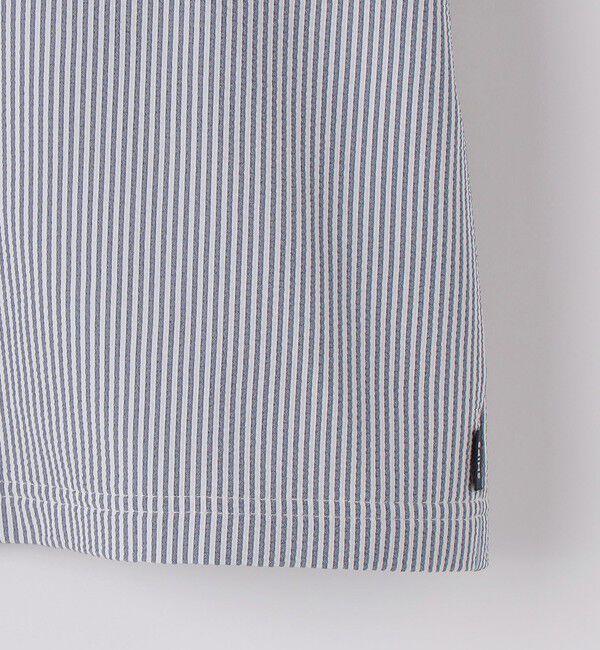 SHIPS KIDS「SHIPS KIDS:140～160cm /〈UVカット/吸水速乾〉ドライタッチ バンドカラー シャツ」|シャツ・ブラウス|