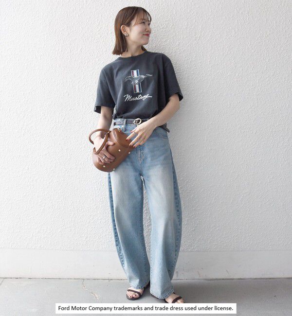 SHIPS any「GOOD ROCK SPEED:〈洗濯機可能〉CAR ロゴ プリント TEE」|Tシャツ・カットソー|