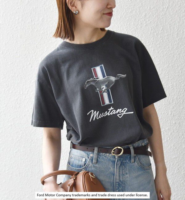SHIPS any「GOOD ROCK SPEED:〈洗濯機可能〉CAR ロゴ プリント TEE」|Tシャツ・カットソー|