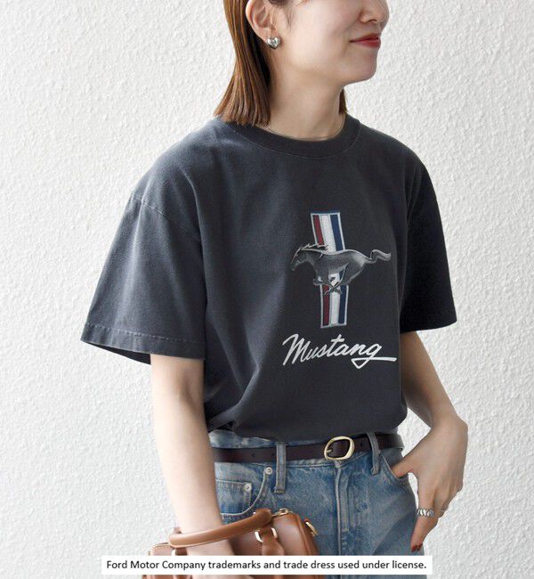 SHIPS any「GOOD ROCK SPEED:〈洗濯機可能〉CAR ロゴ プリント TEE」|Tシャツ・カットソー|